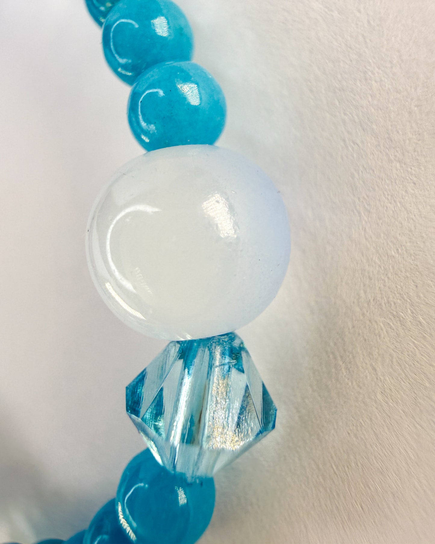 🩵 Cloudberry Glow Phone Charm