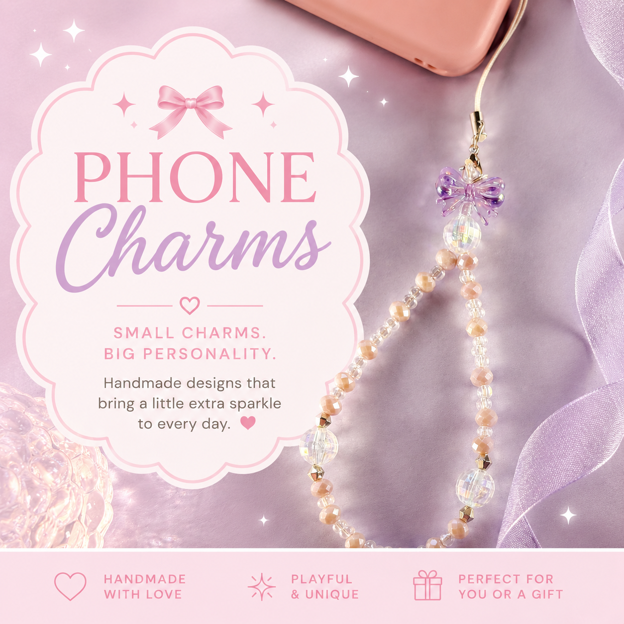✨ Charm Your Phone✨