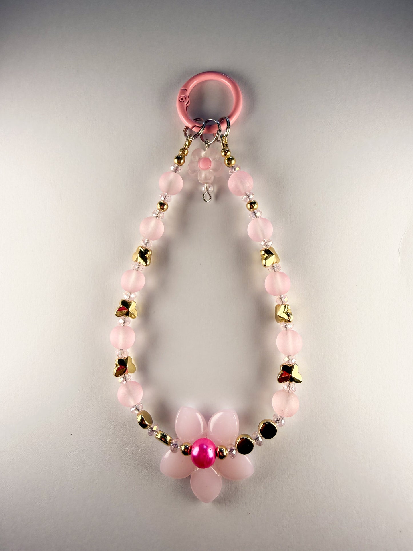 🌸 Bloom Milkshake Phone Chain
