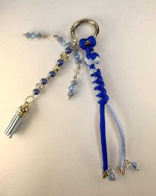 🌙 Blue Moon Purse Charm