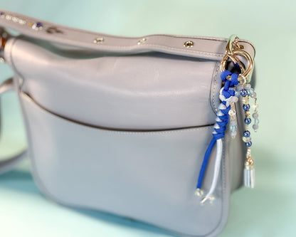 🌙 Blue Moon Purse Charm