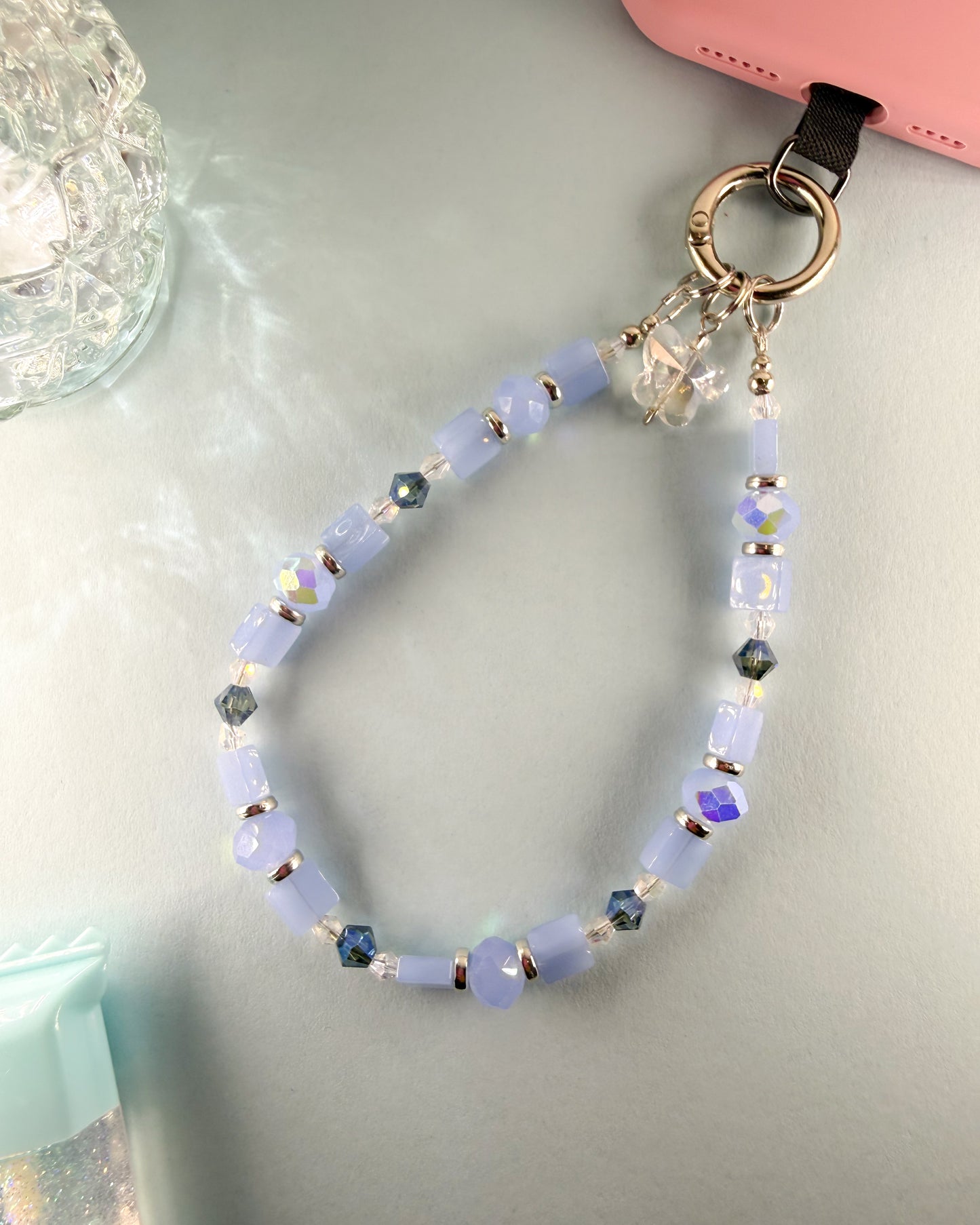 ❄️ Iced Blueberry Melt Phone Chain