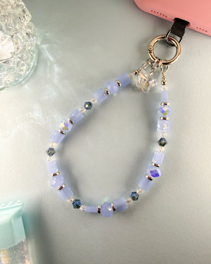 ❄️ Iced Blueberry Melt Phone Chain