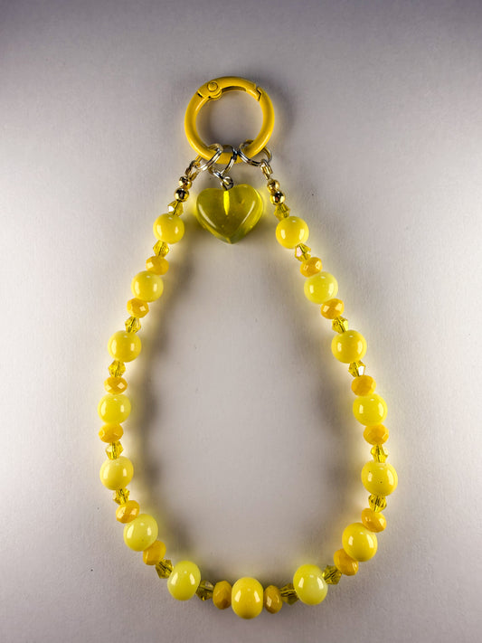 🍋 Lemon Sugar Pearl Phone Chain