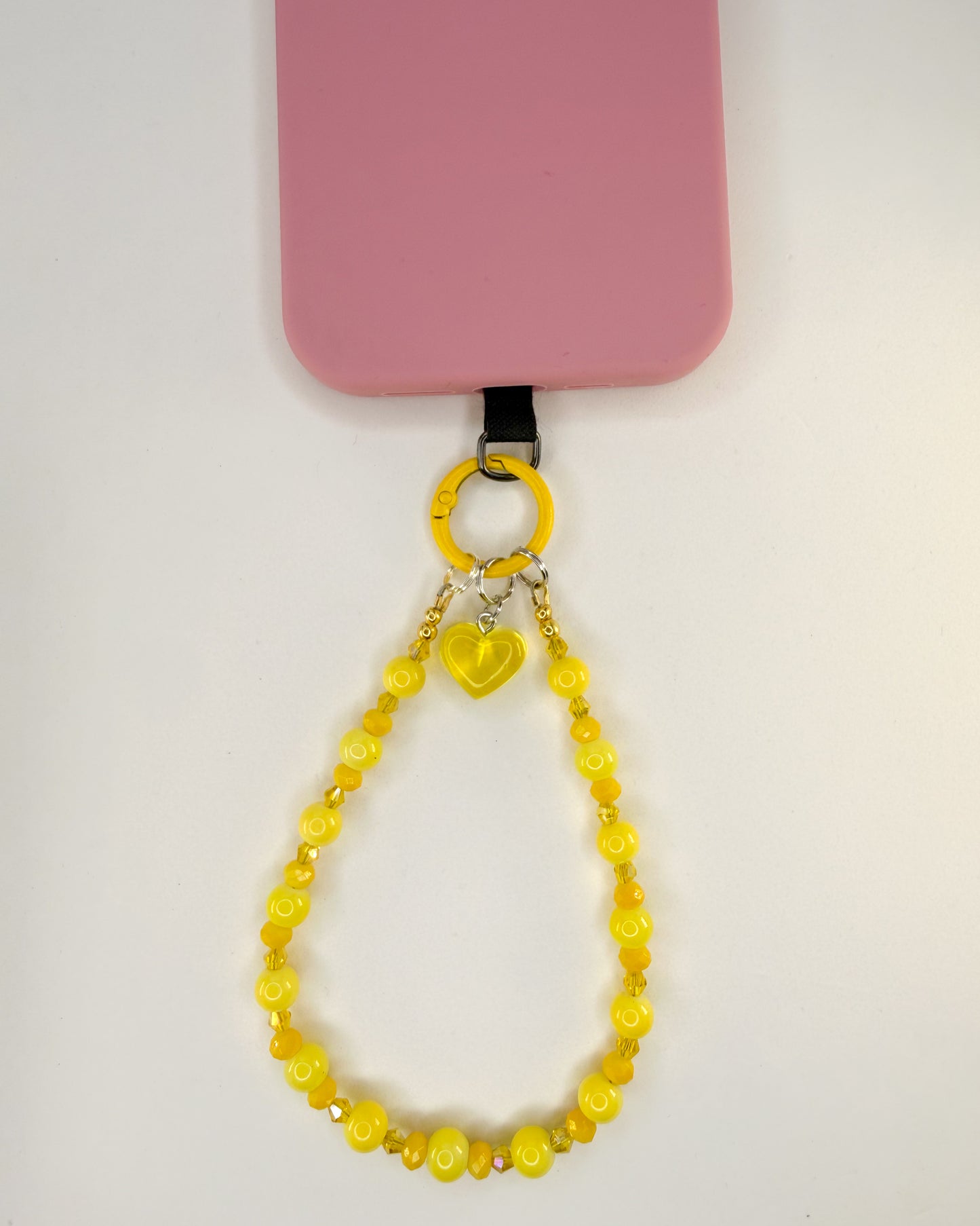 🍋 Lemon Sugar Pearl Phone Chain