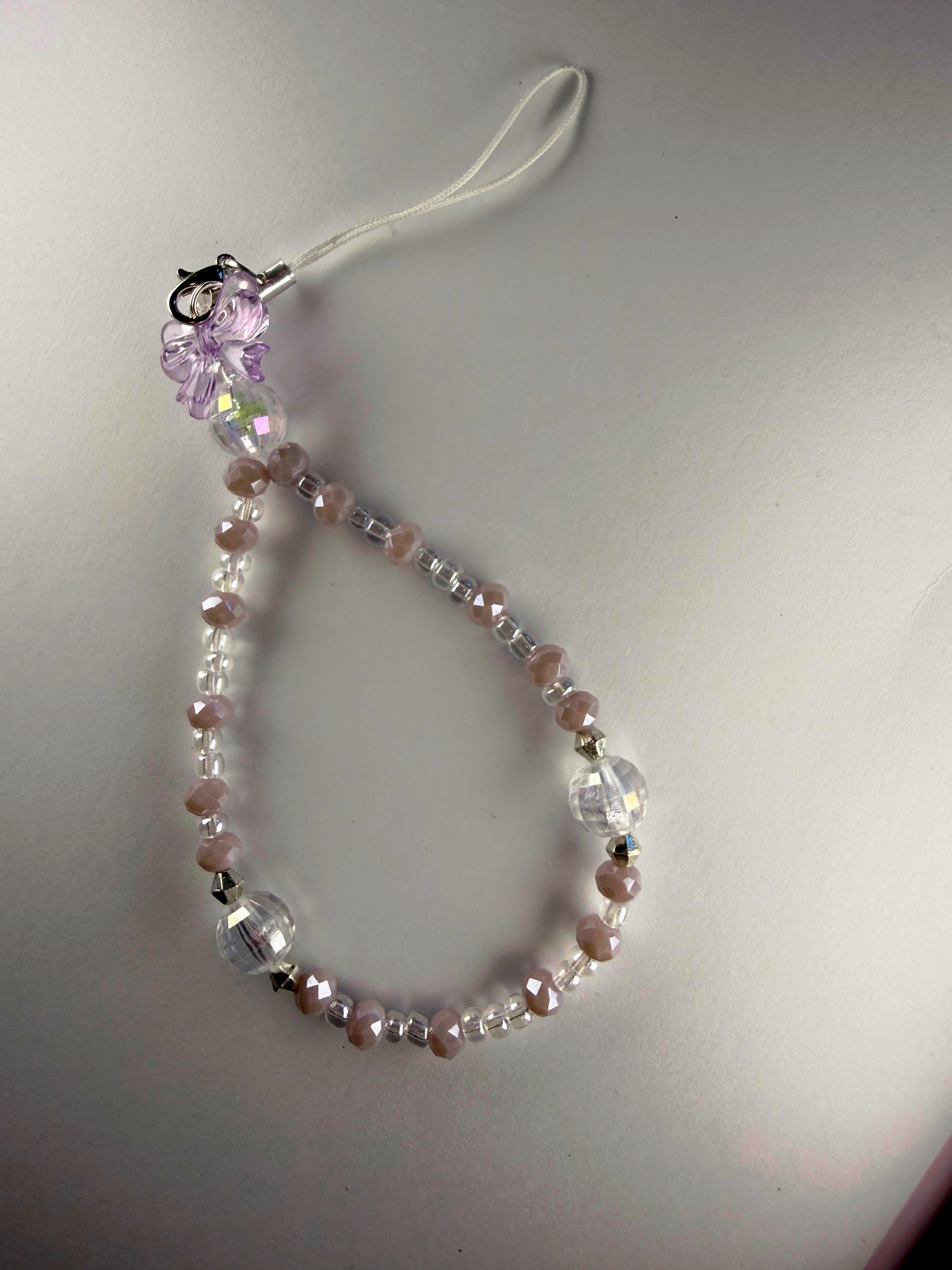 🪻 Moonlit Marshmallow Phone Charm
