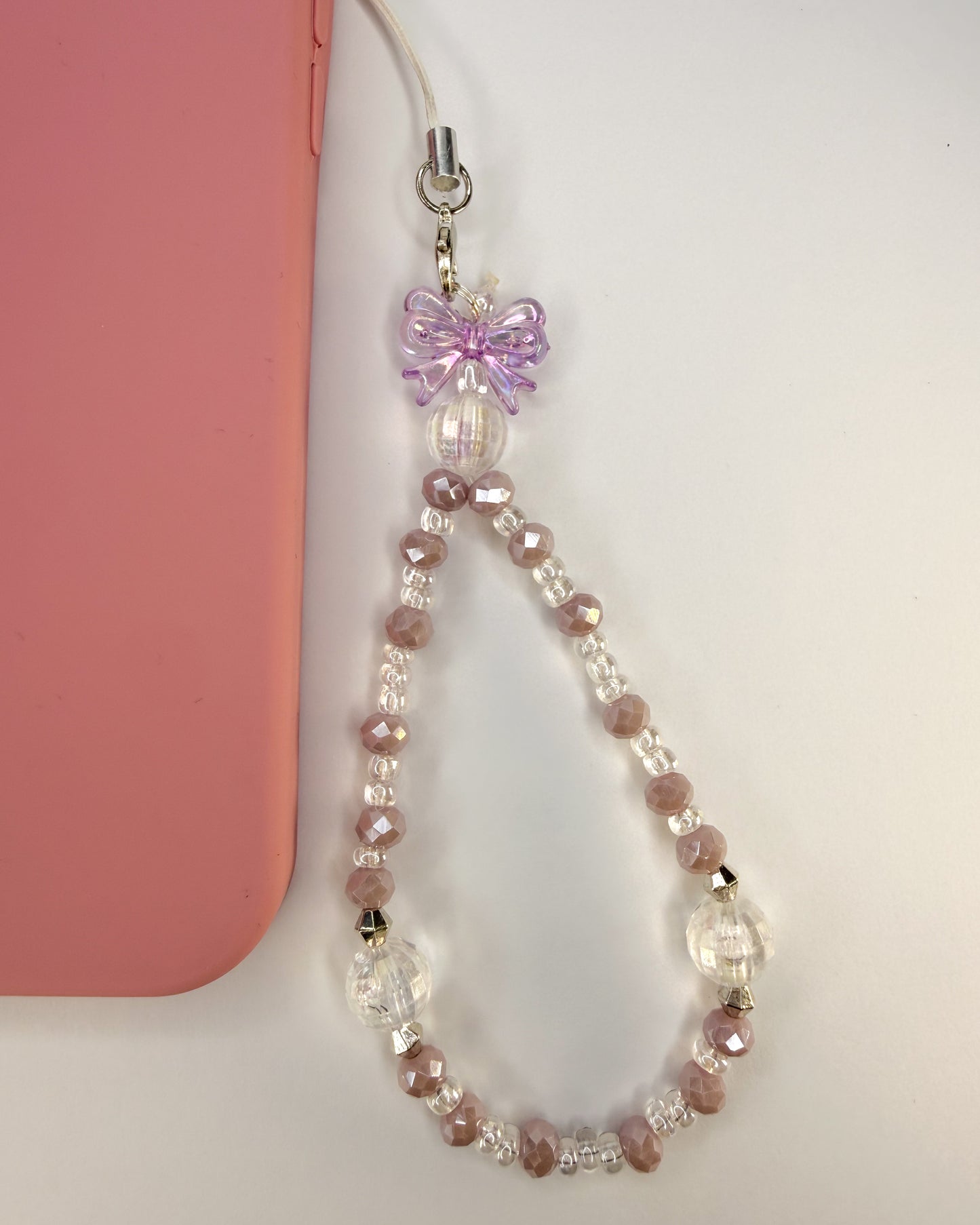 🪻 Moonlit Marshmallow Phone Charm