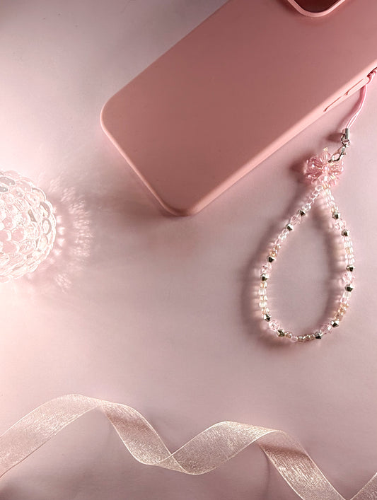 🎀  Pink Frosting Phone Charm