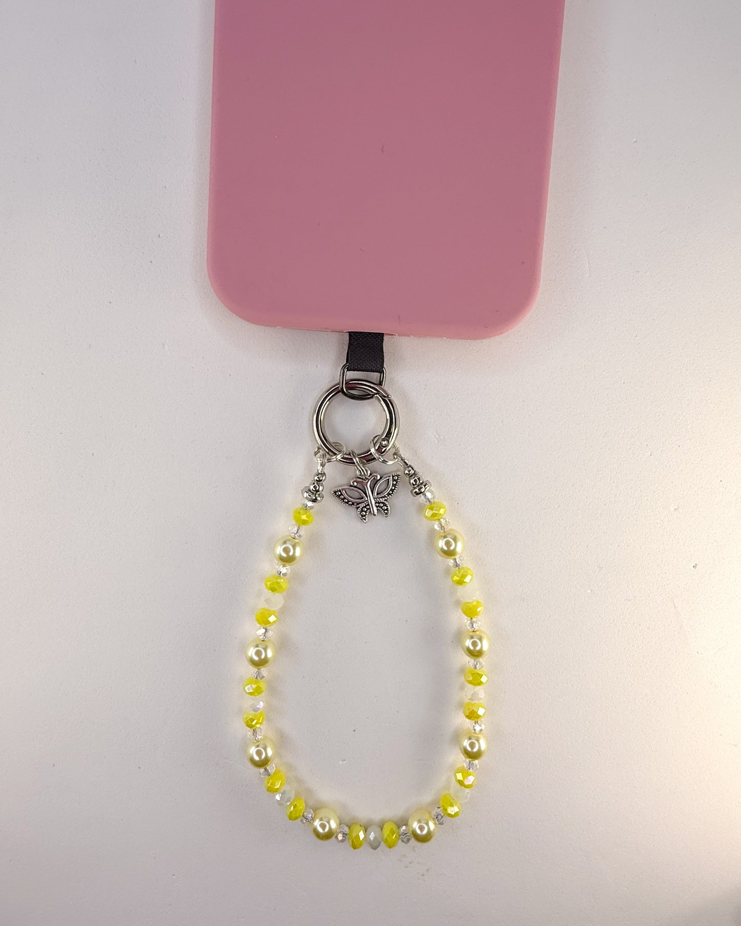 🍋 Soft Lemon Gelato Phone Chain