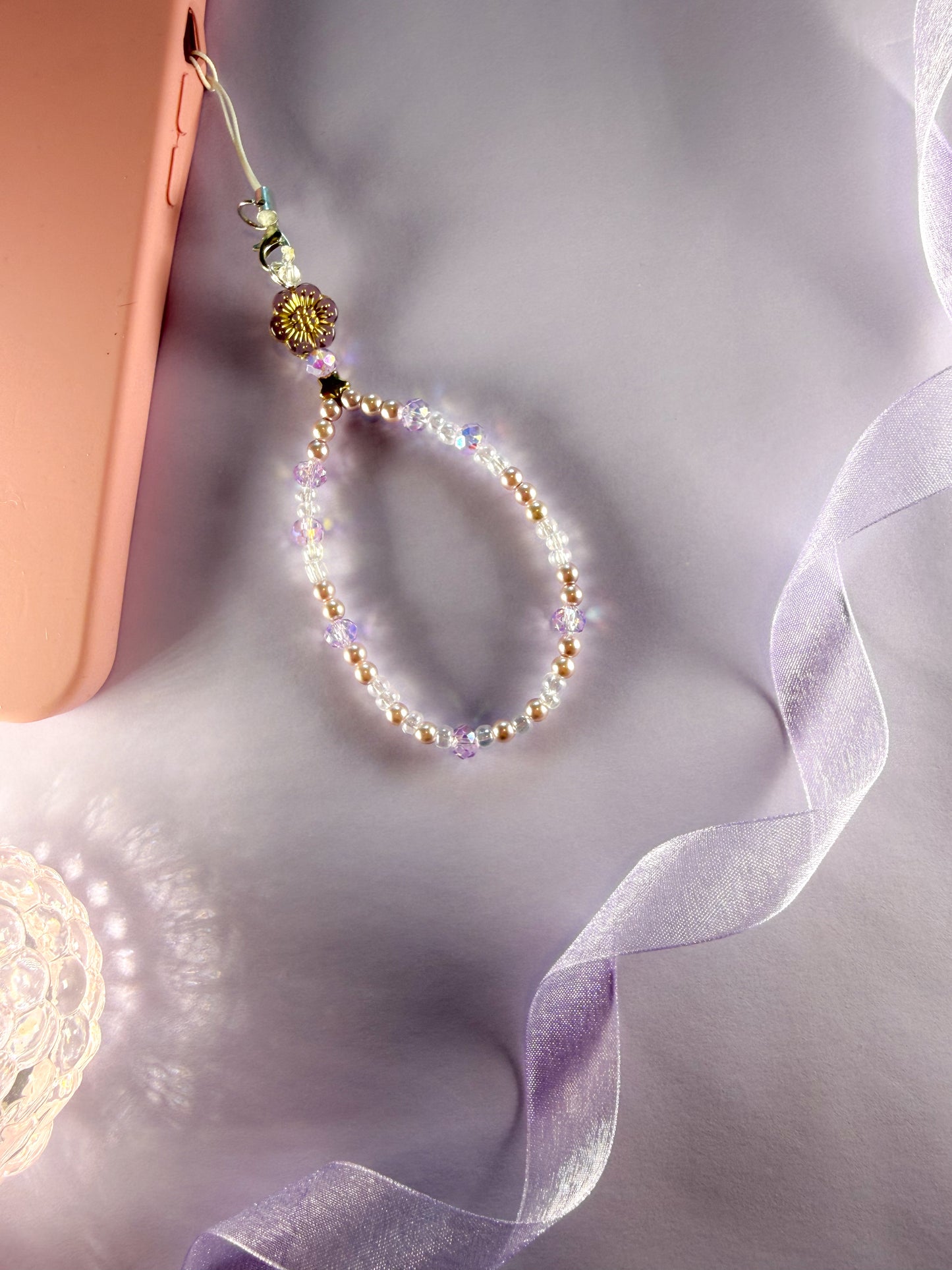 🪻 Sugar Bloom Phone Charm