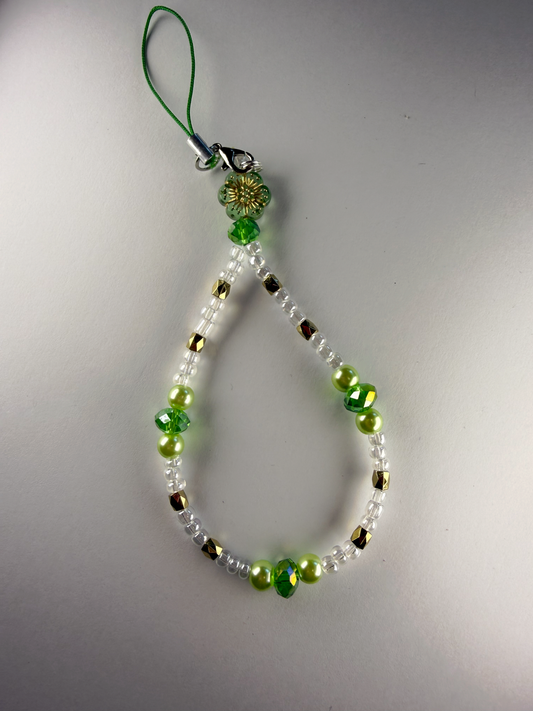 🍀 Sweet Clover Phone Charm