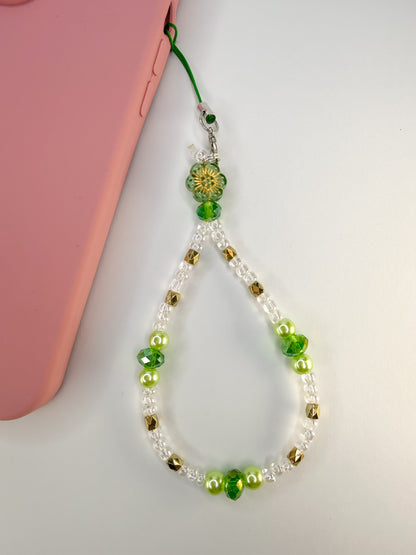 🍀 Sweet Clover Phone Charm