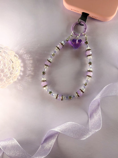 ⭐ Violet Sugar Star Phone Chain