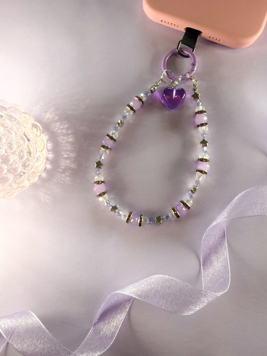 ⭐ Violet Sugar Star Phone Chain